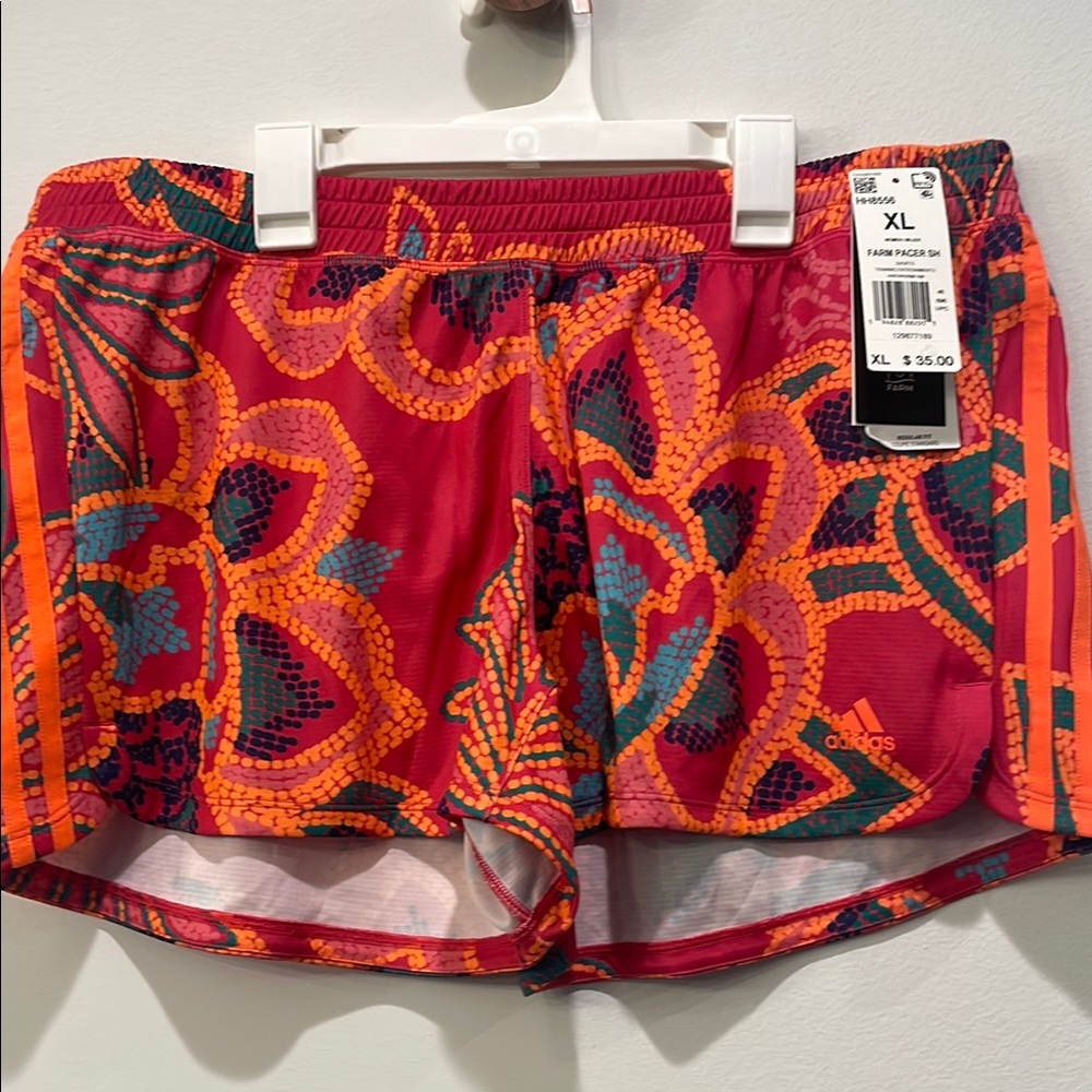 Adidas Farm Rio shorts NWT size XL
